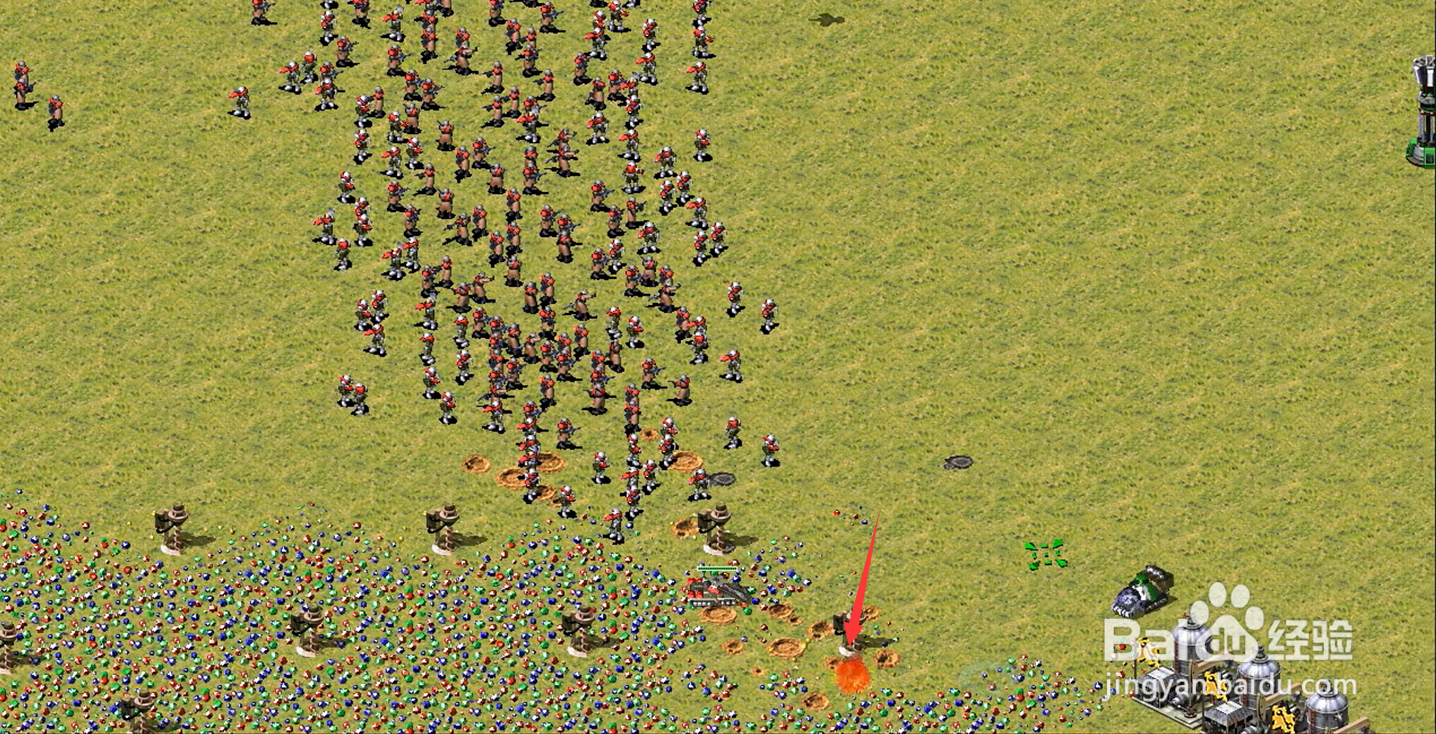 红警怎么移动攻击#校园分享#