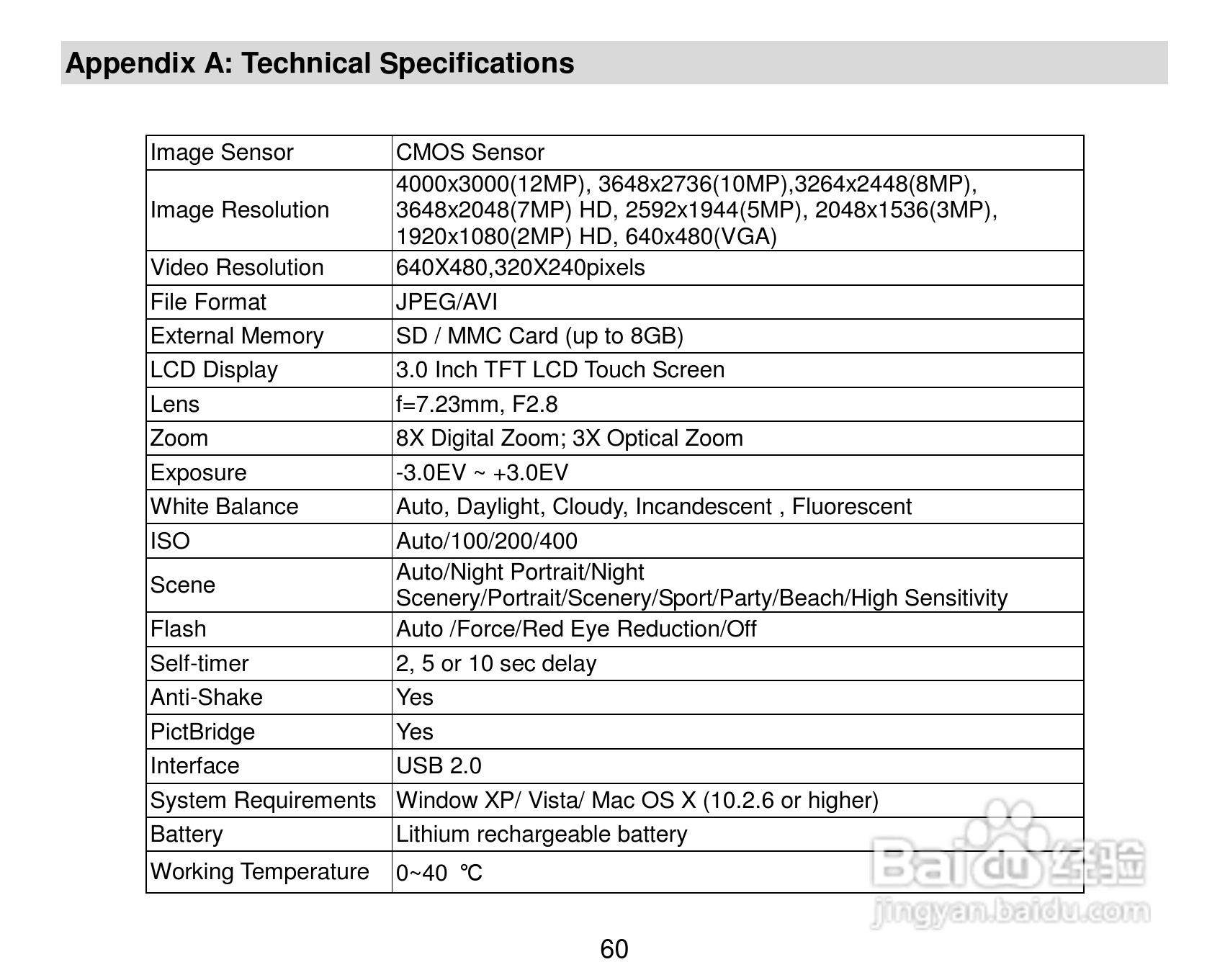 威达ViviCam T328数码相机使用说明书:[7]