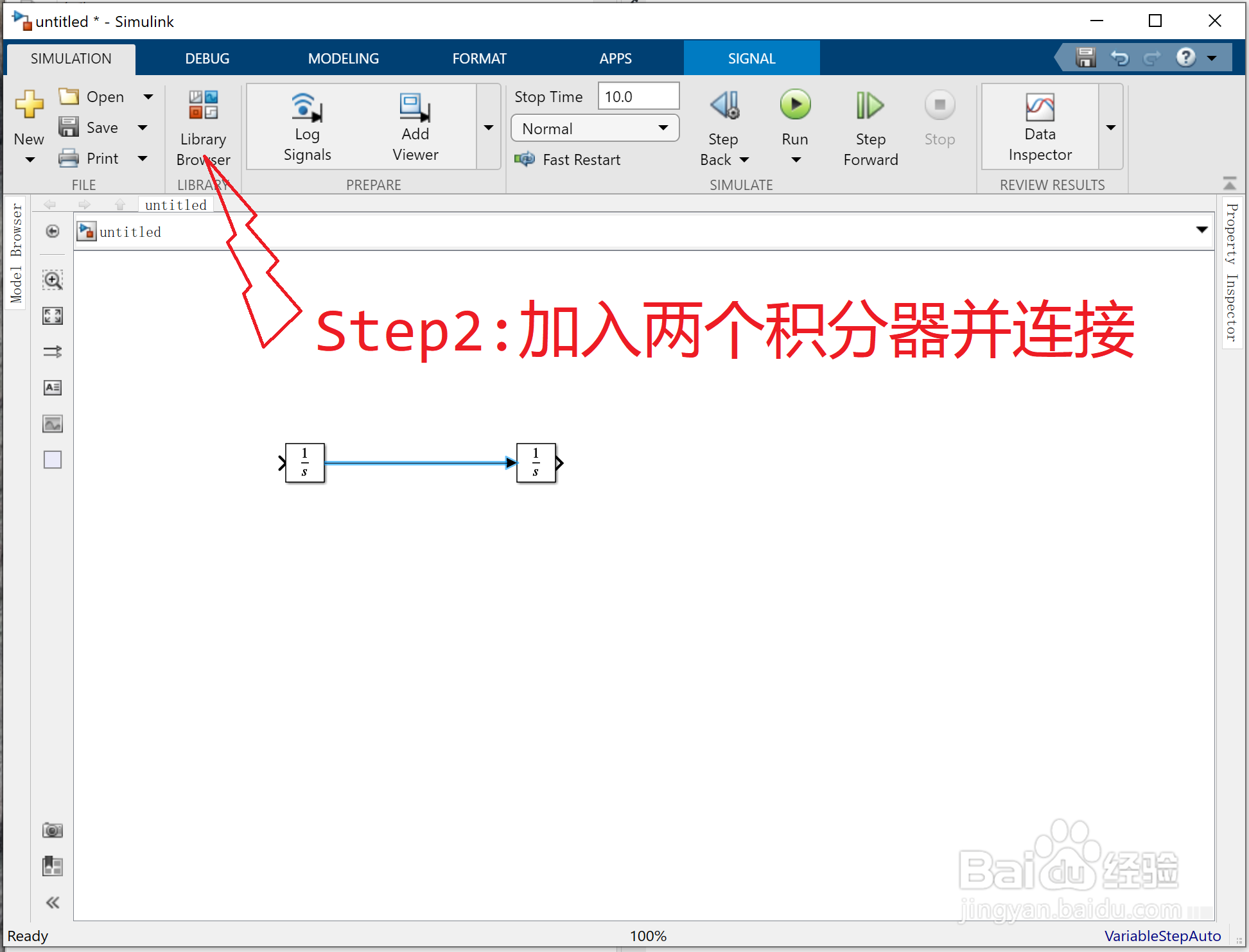 matlab的simulink 中如何添加带下标的注释