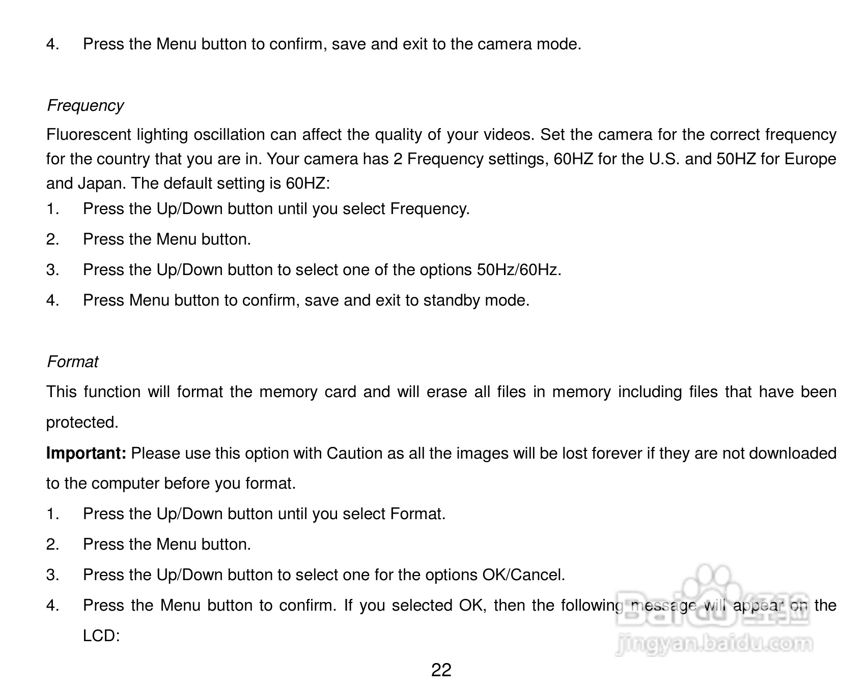 威达ViviCam 8018数码相机使用说明书:[3]