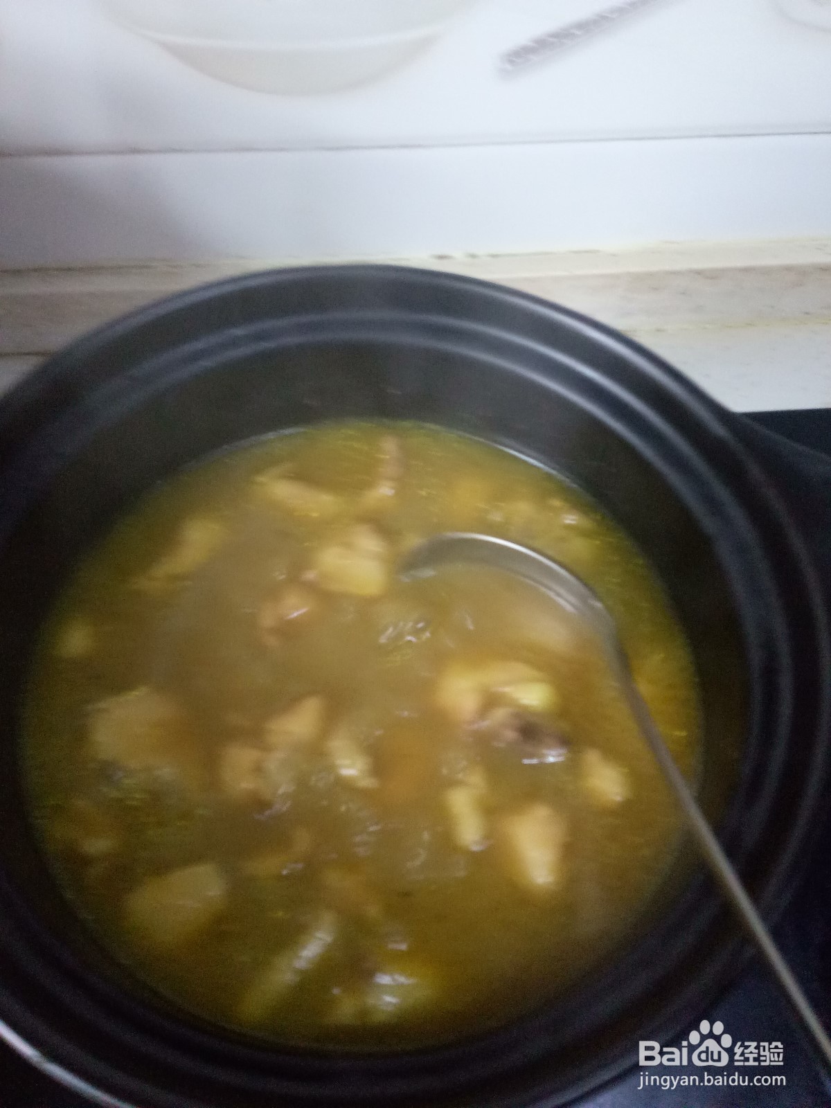 咖喱鸡腿肉炖土豆胡萝卜