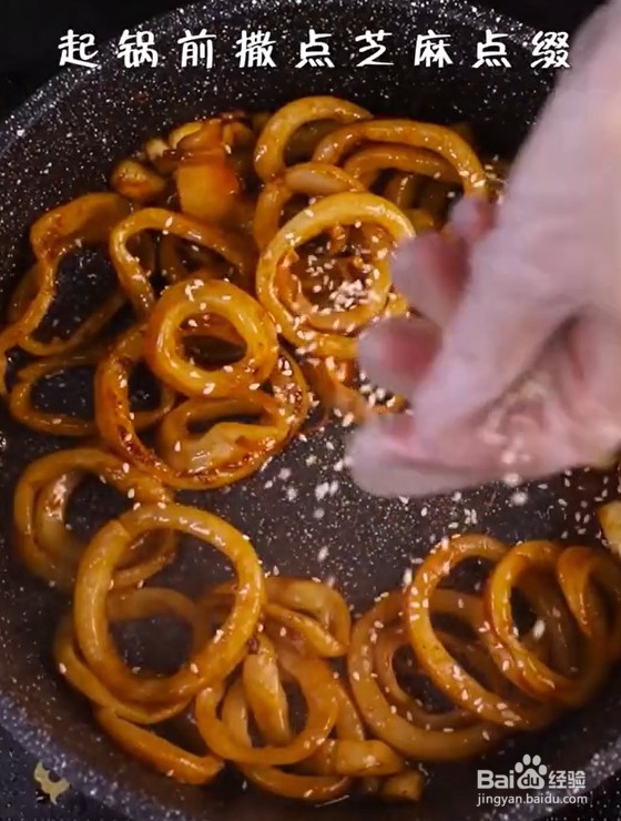 怎么做香辣鱿鱼圈