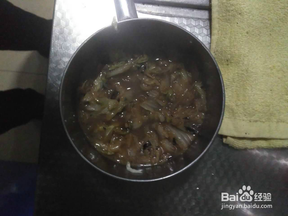 辣白菜的做法