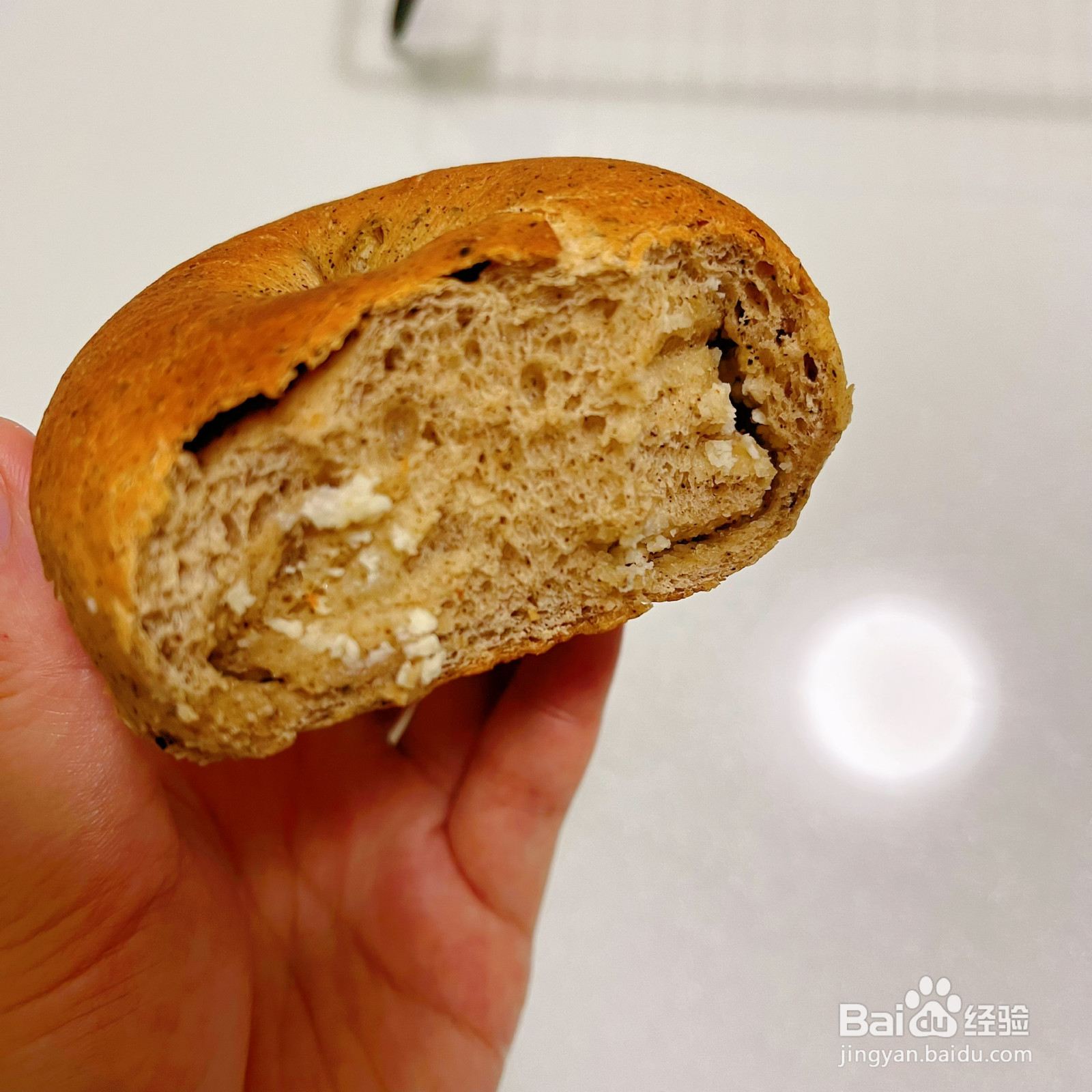 红茶奶酪贝果的做法