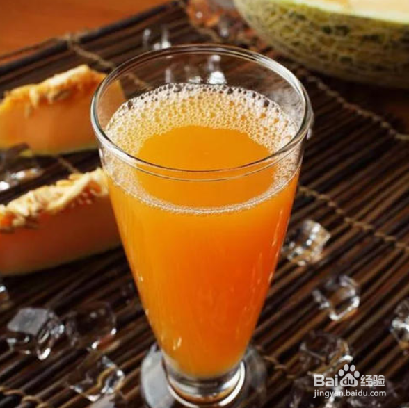 哈密瓜果汁的做法大全