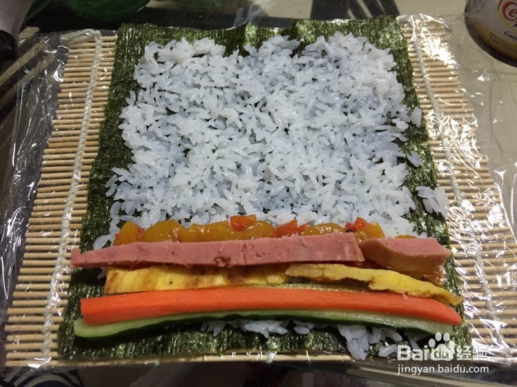 自制寿司的做法