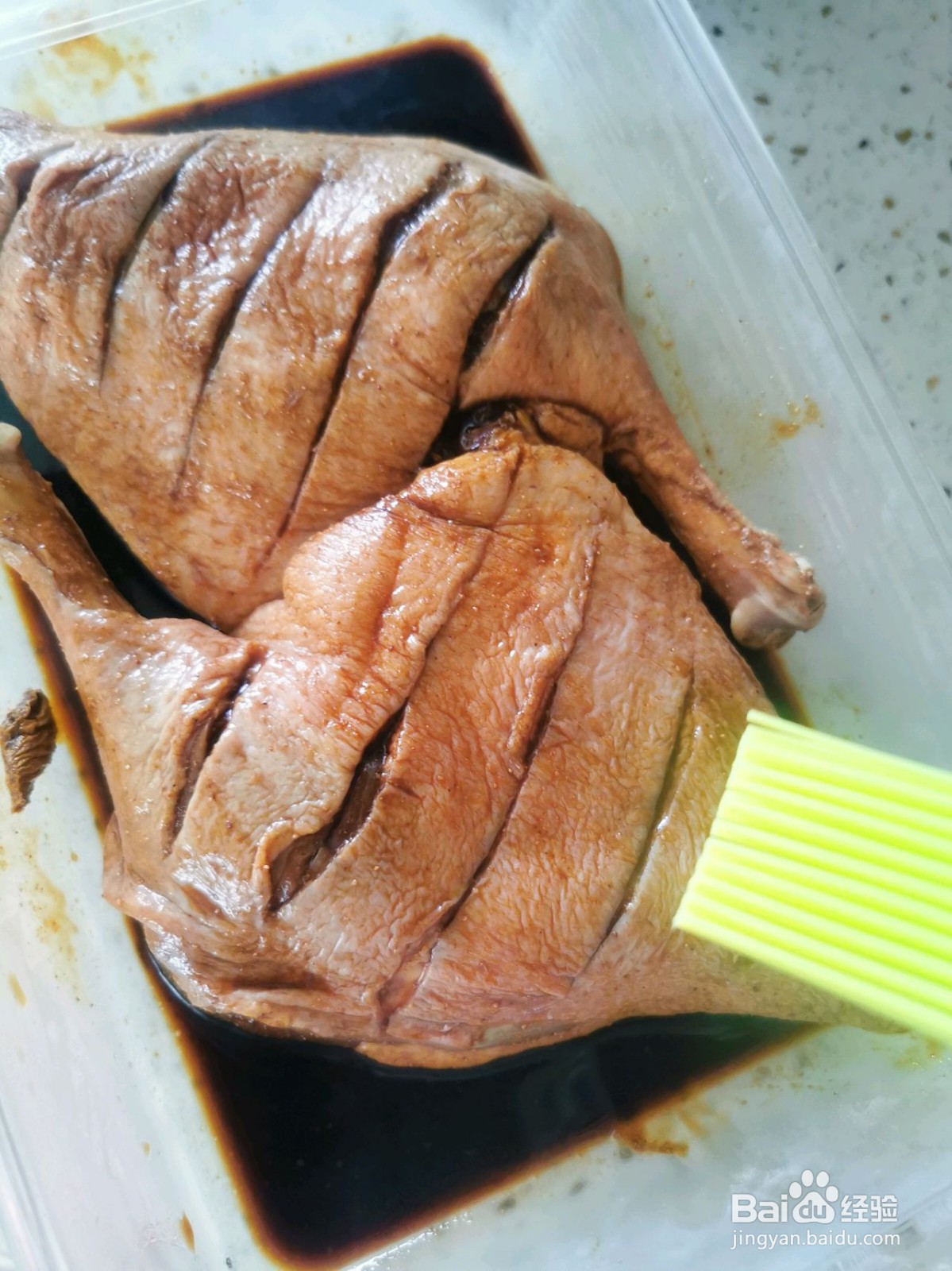 蜜烤鸭腿的做法