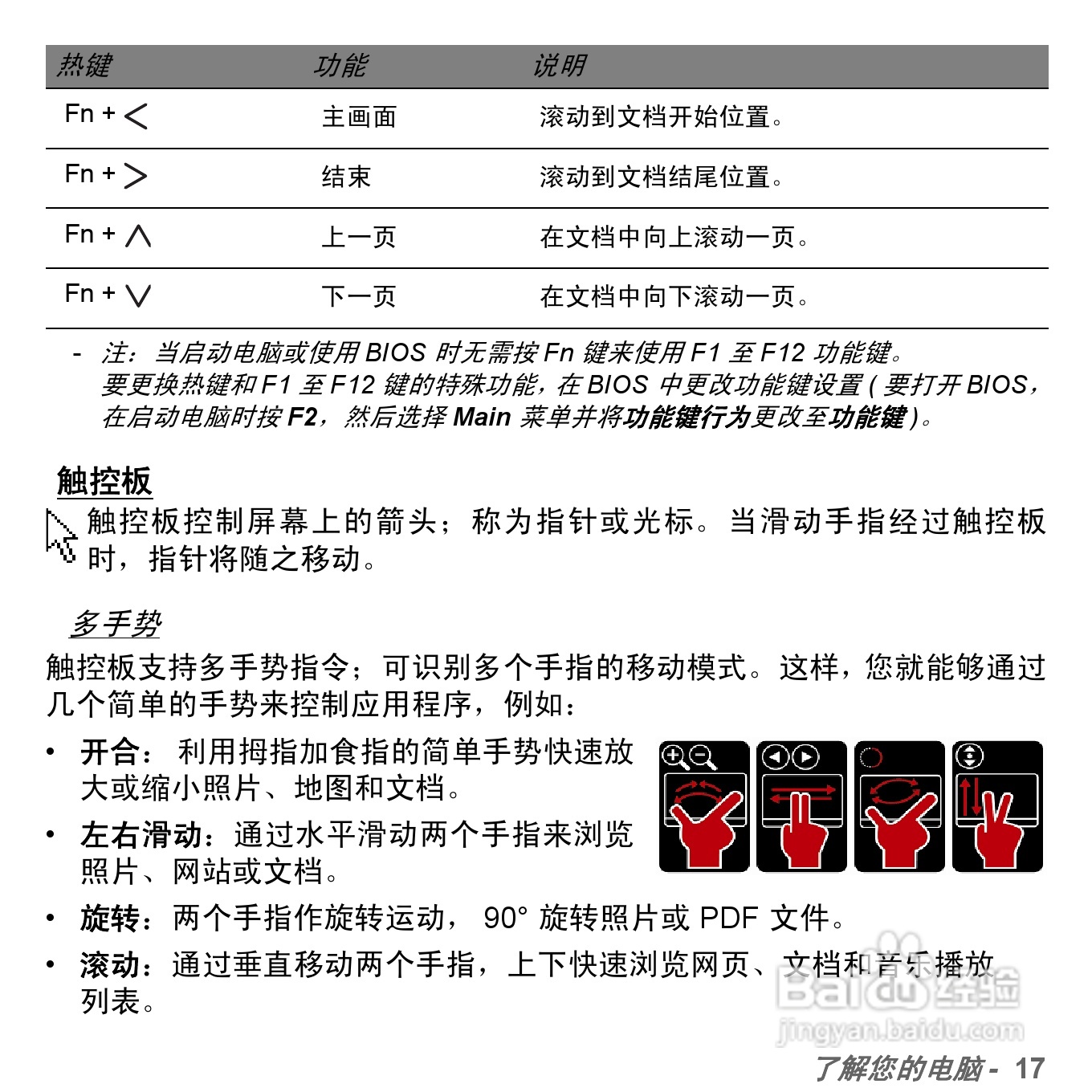 捷威Gateway NE51B笔记本电脑使用说明书:[2]