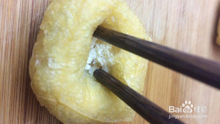 油豆腐酿肉怎么做