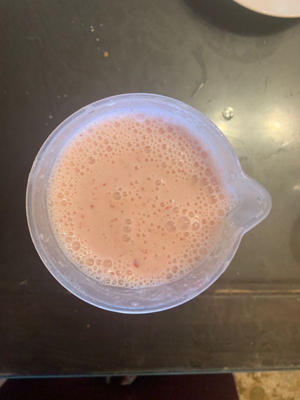 香蕉草莓思慕雪