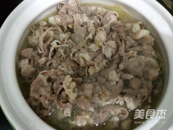酸汤肥羊煲的做法