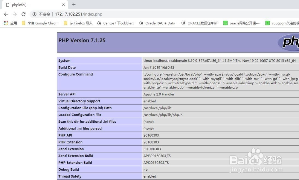 centos7编译安装lamp环境(四)