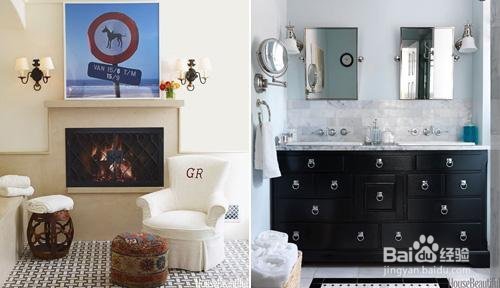 图解卫10个创意装点卫生间