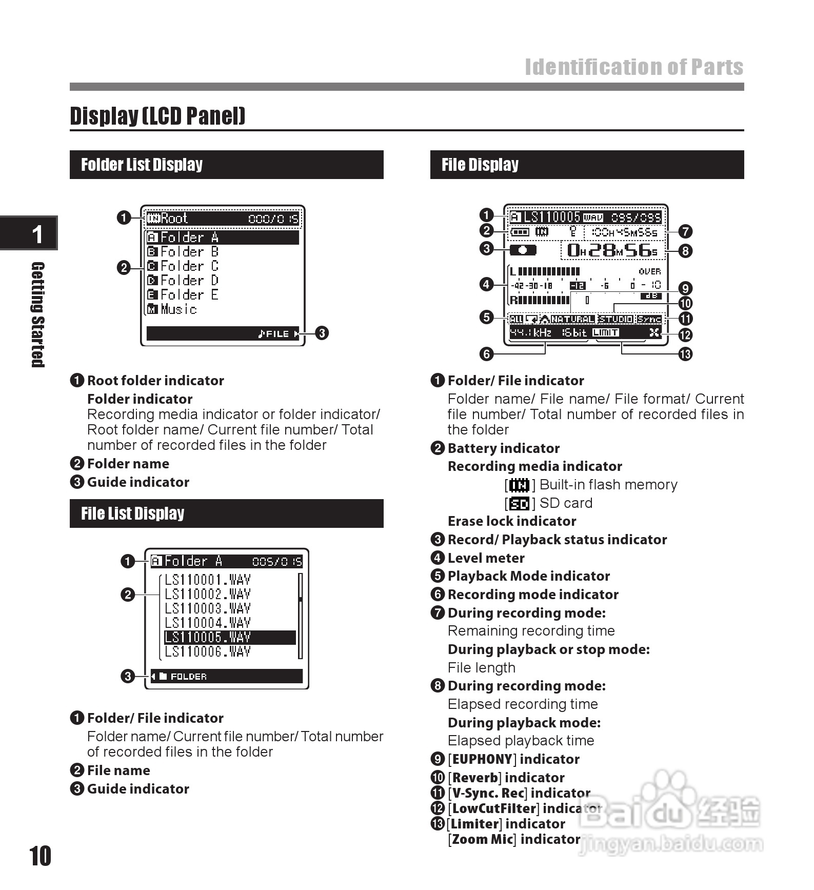 奥林巴斯录音笔LS-11型使用说明书:[10]