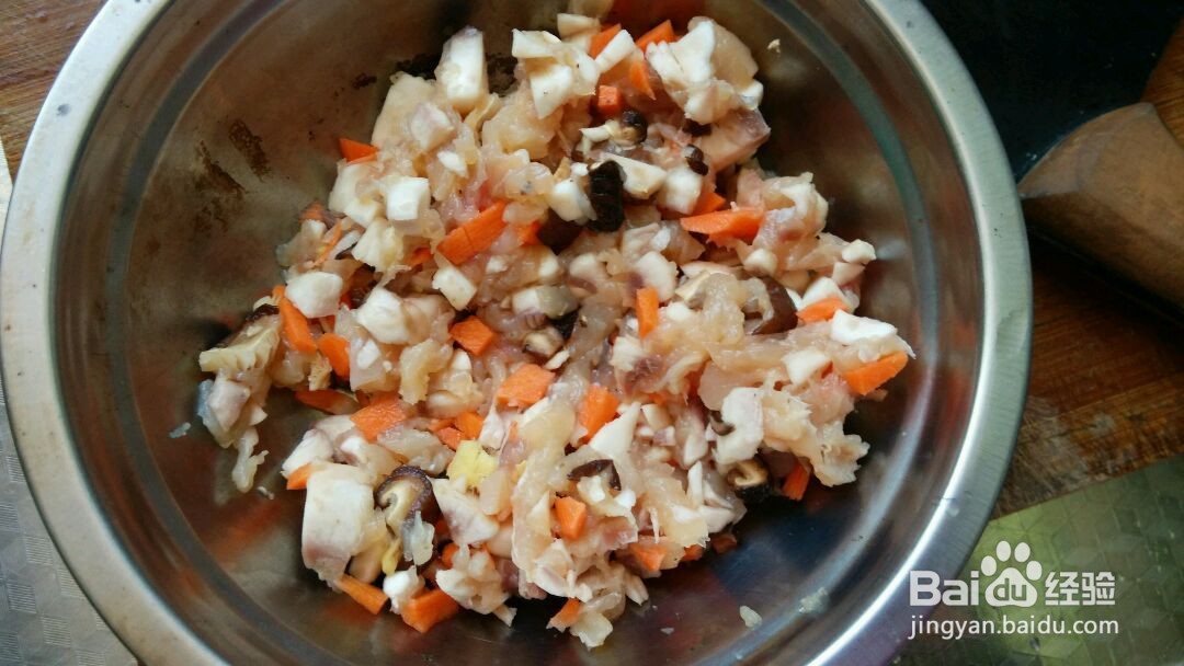 福袋三鲜汤的做法