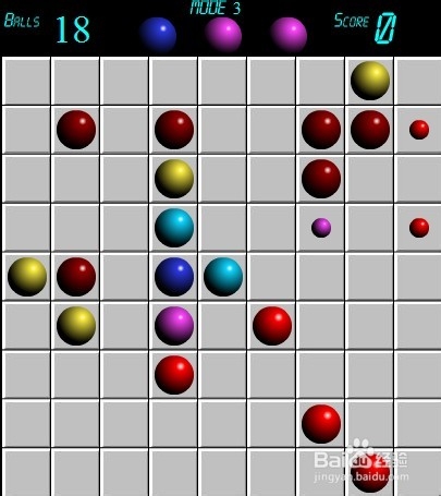 五子彩球小游戏攻略