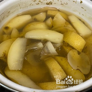 海底椰雪梨膏的做法