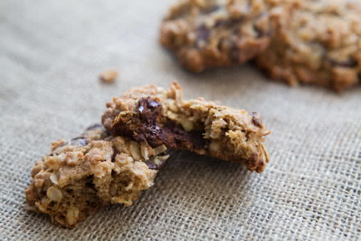 巧克力燕麦饼干