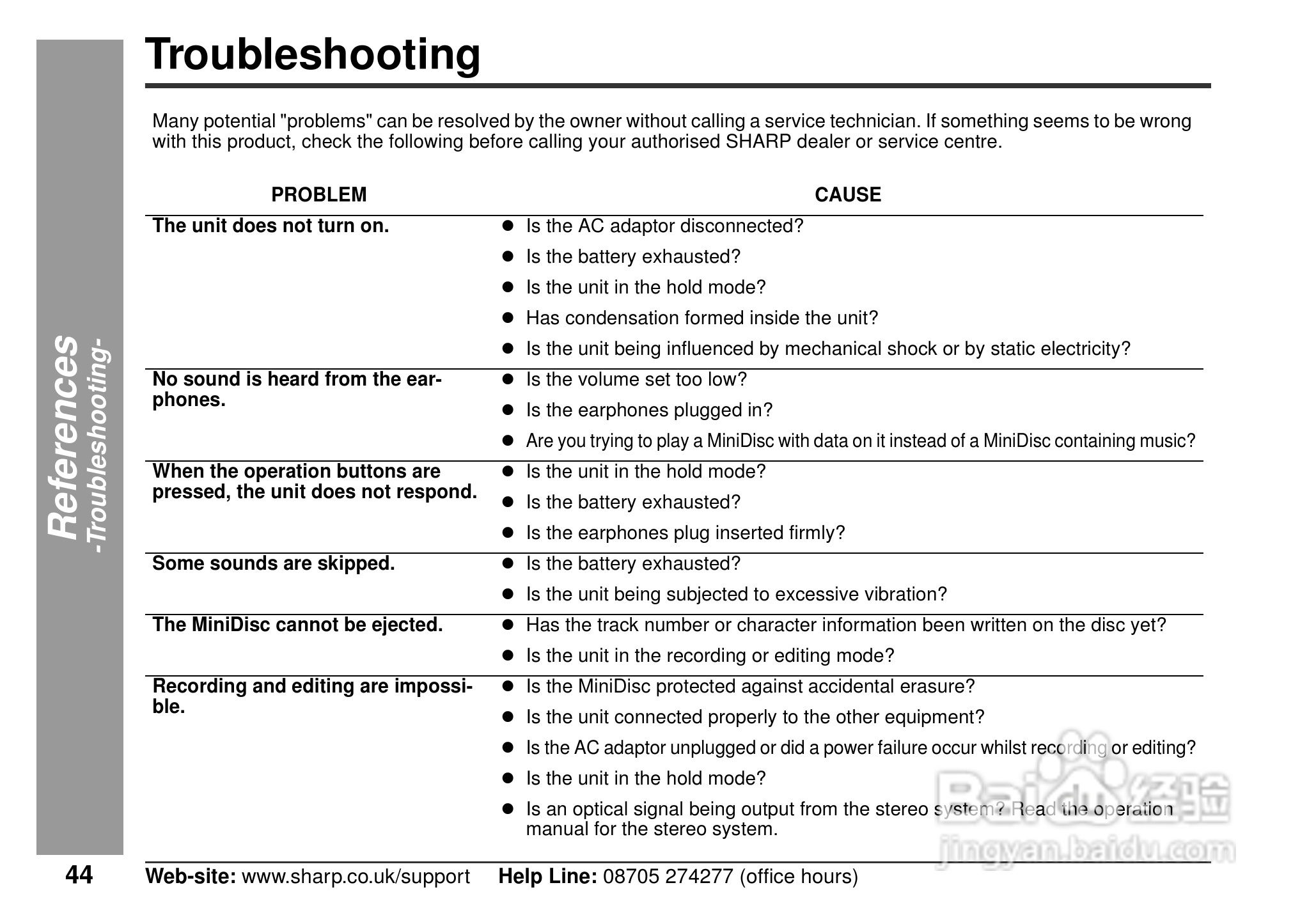 夏普MD-MT80H数码影音使用说明书:[5]