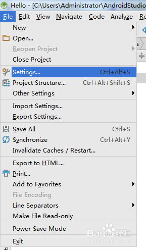 android studio更换主题