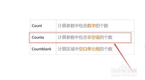 excel 技巧--counta函数的运用