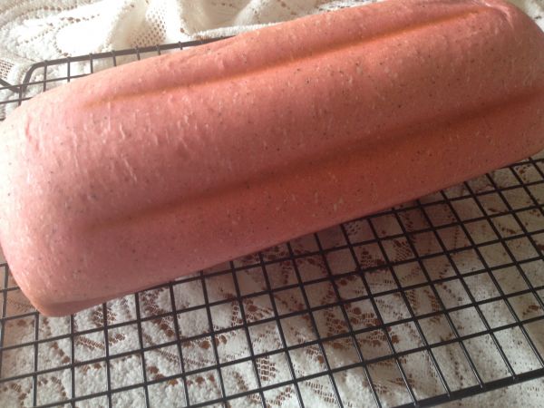 火龙果花瓣吐司