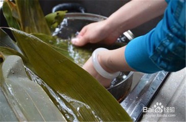新鲜粽叶怎么处理