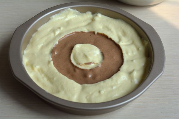 可可棋格奶油蛋糕