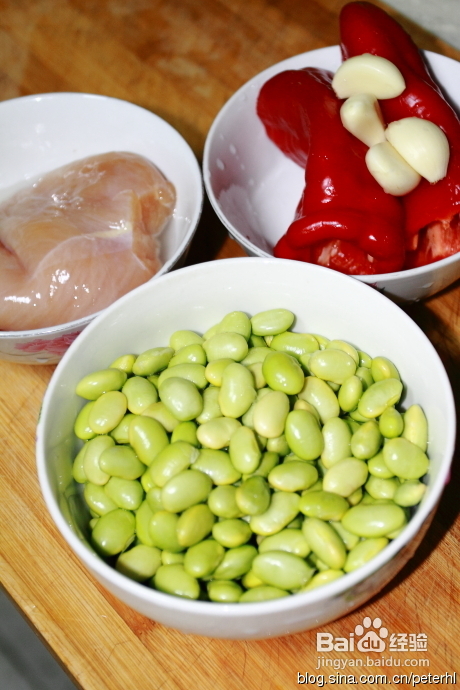 家常小炒之青豆鸡丁