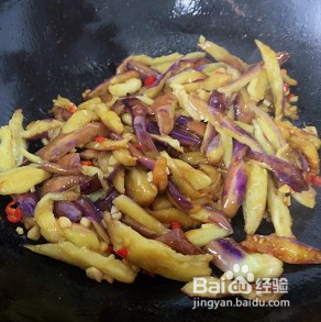 下饭神菜 酱爆茄子