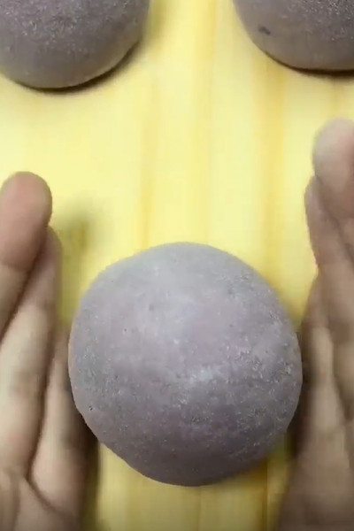 奶香紫薯大馒头怎么做？