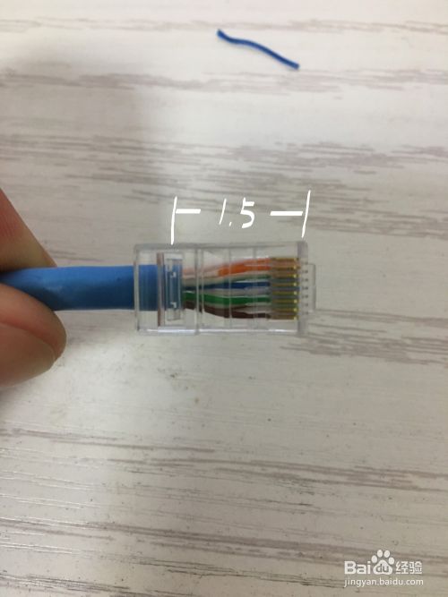 六类线接法图解