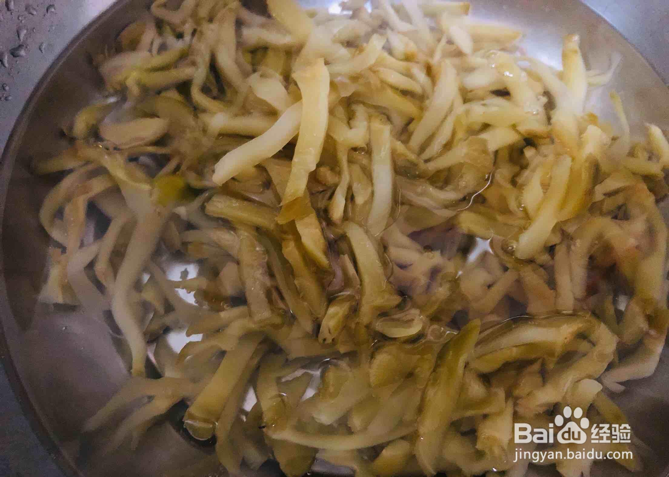 一步步做馋嘴的榨菜肉丝