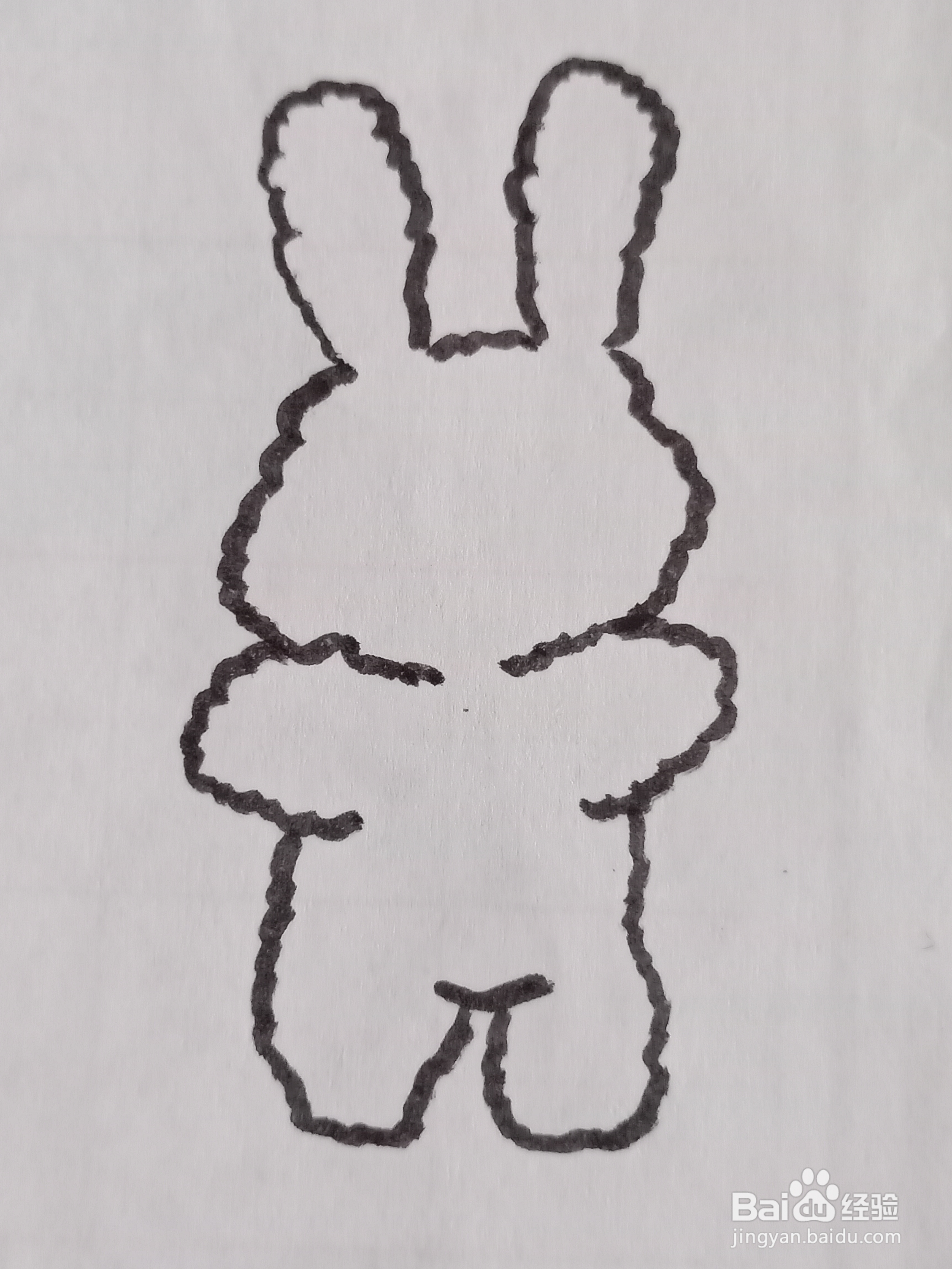 小兔子简笔画？
