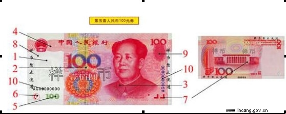 怎样辨别真假人民币