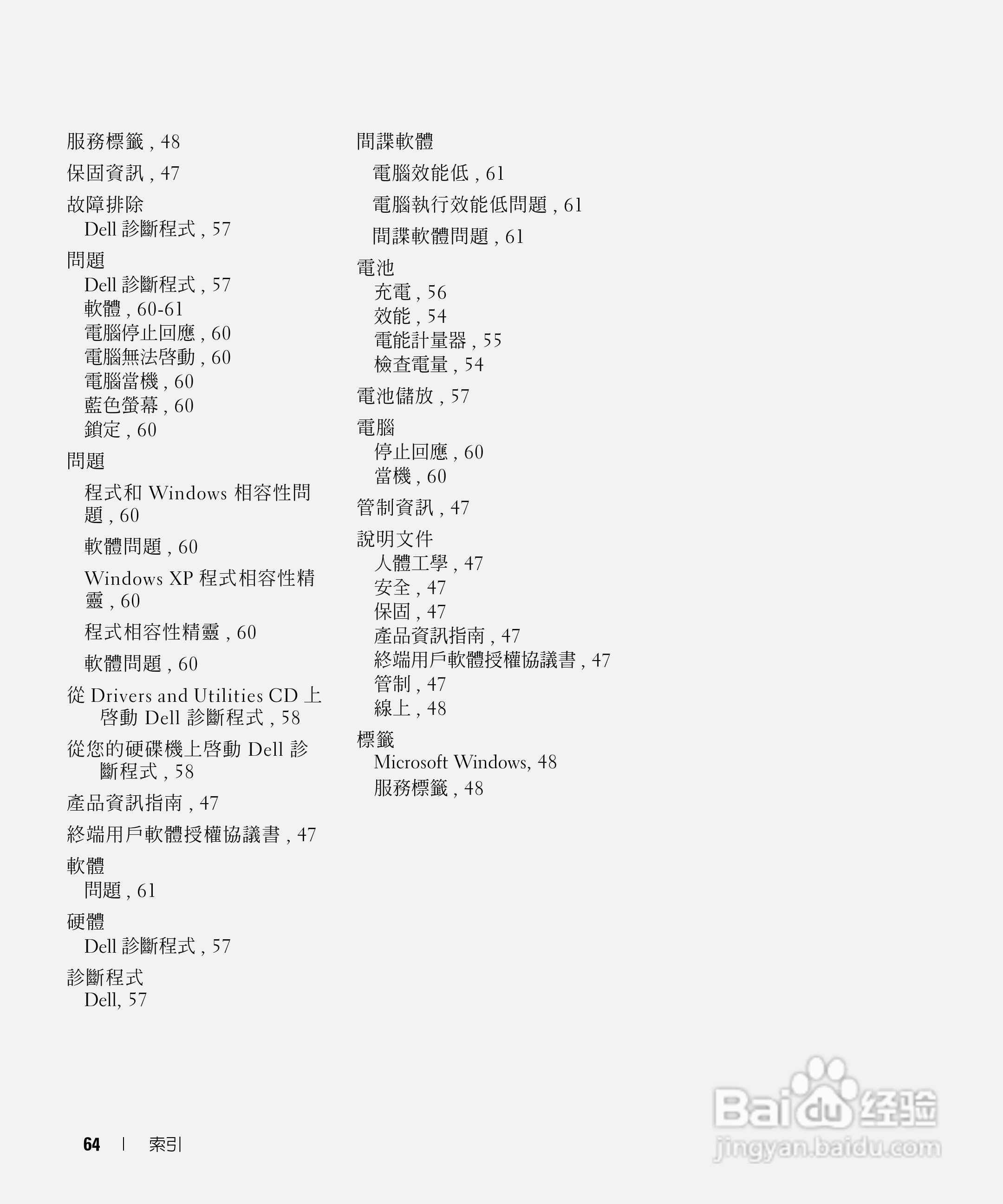 戴尔Precision M65笔记本电脑使用说明书:[7]