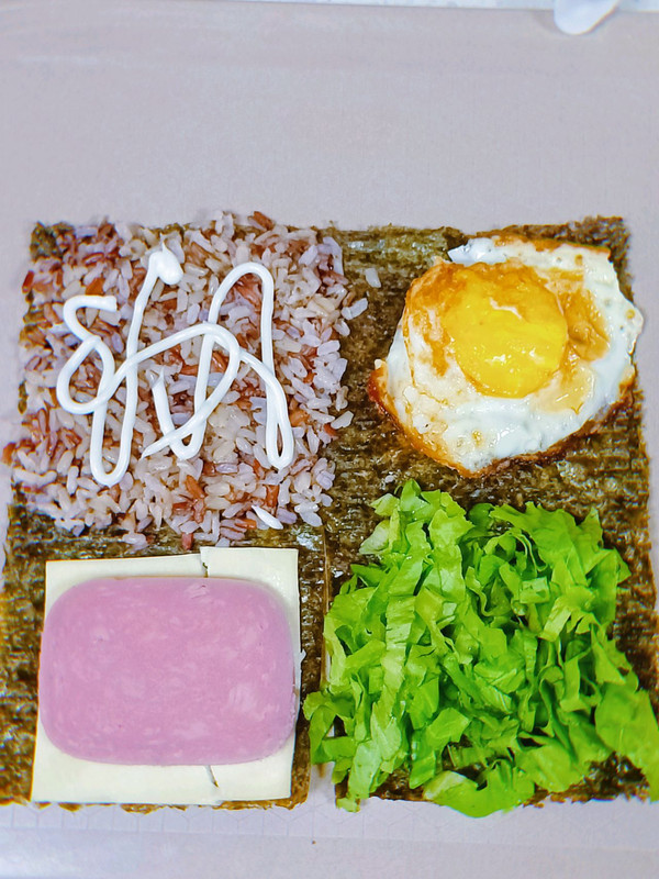 ins折叠紫菜包饭
