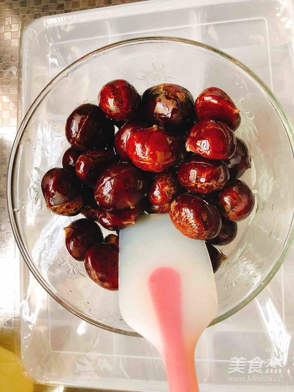 桂花板栗的做法