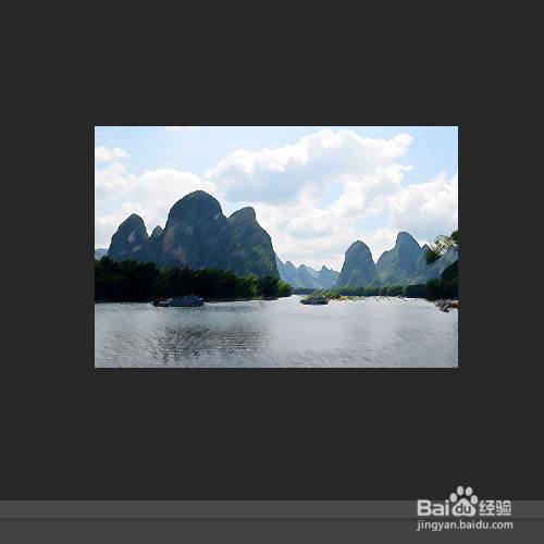 如何让风景图片有一种暴雨降临之感