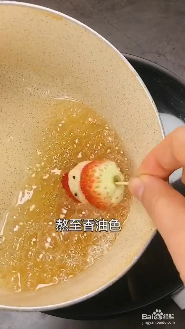 如何制作雪人冰糖葫芦