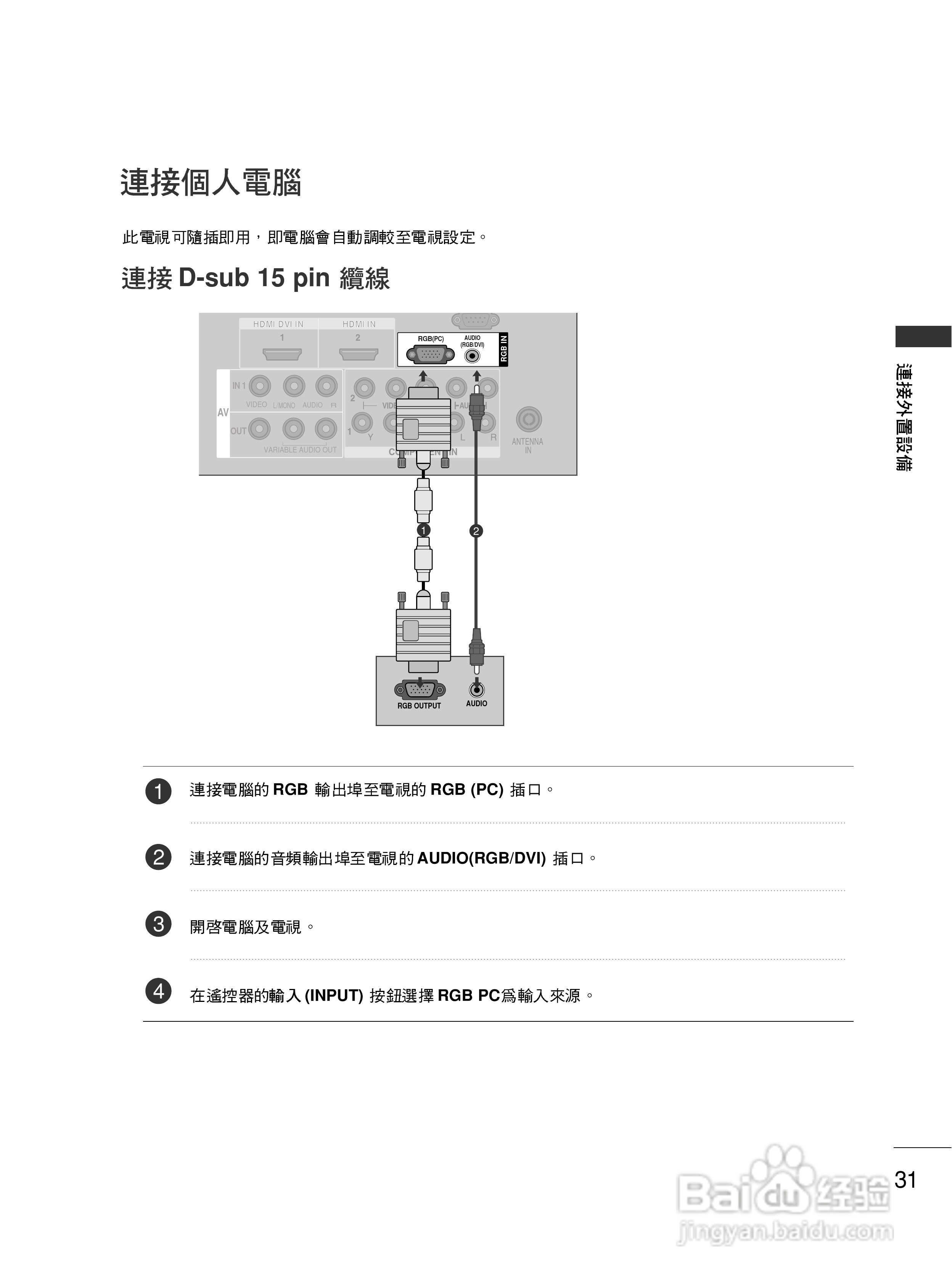 LG 42PG60UR彩电使用说明书:[4]
