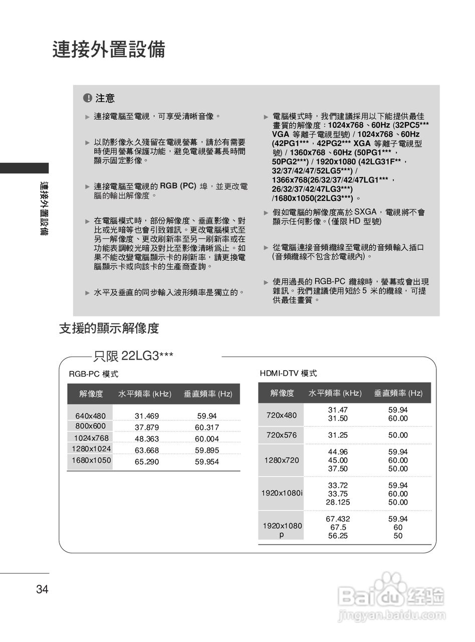 LG 42LG30R液晶彩电使用说明书:[4]