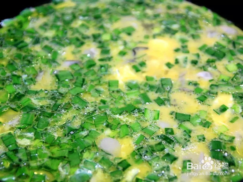 怎样做出家常菜系列之麻油牡蛎烘蛋