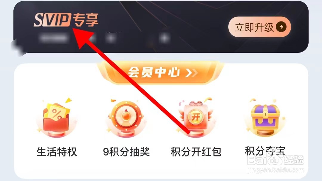 顺丰速运的svip专享在哪里查看