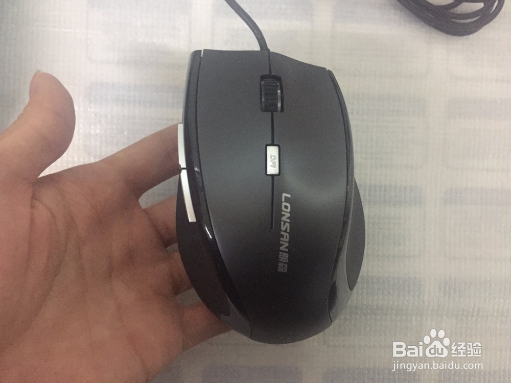 朗森飞雕LM-G100游戏鼠标开箱晒物
