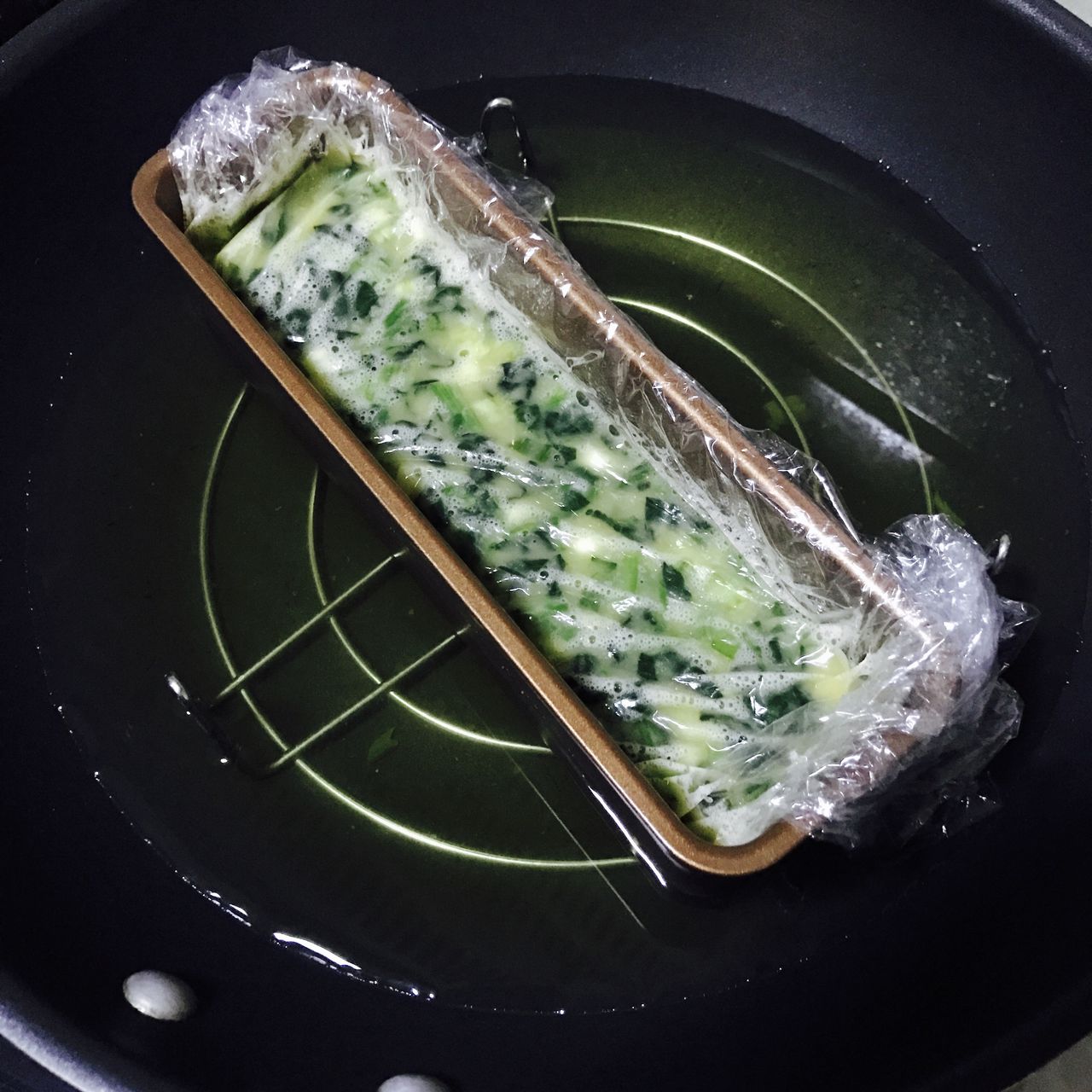 蘸汁菠菜鸡蛋糕，教你最简单的做法