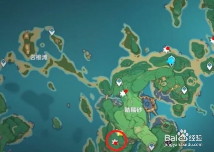 原神神无冢雷樱树位置