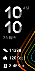 荣耀手环 5 手环图标介绍