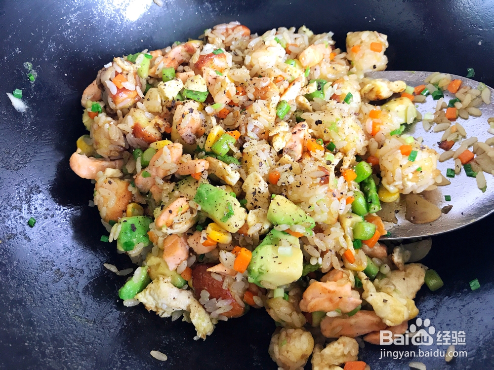 超好吃的吐司炒饭