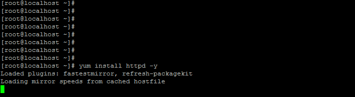 Centos 6.5 yum 安装Apache软件